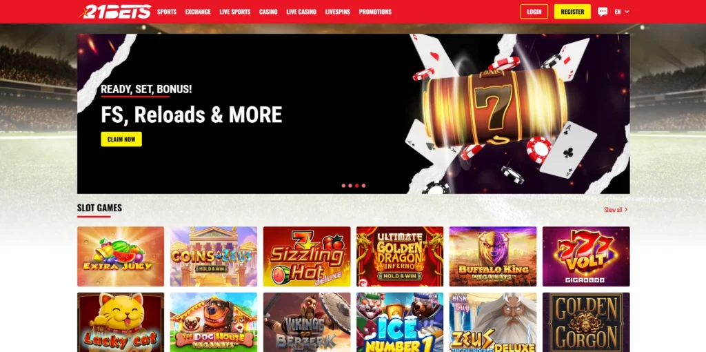 21bets Main Page