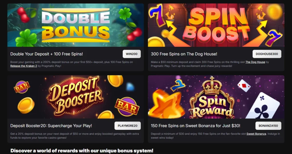 Niyvi Casino Bonuses