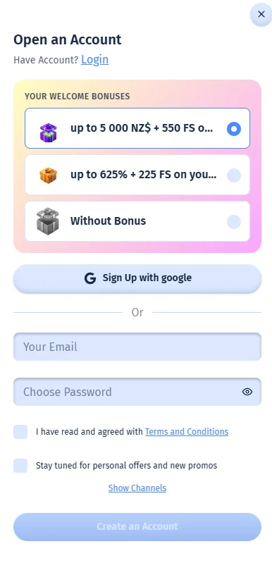 spincity casino login