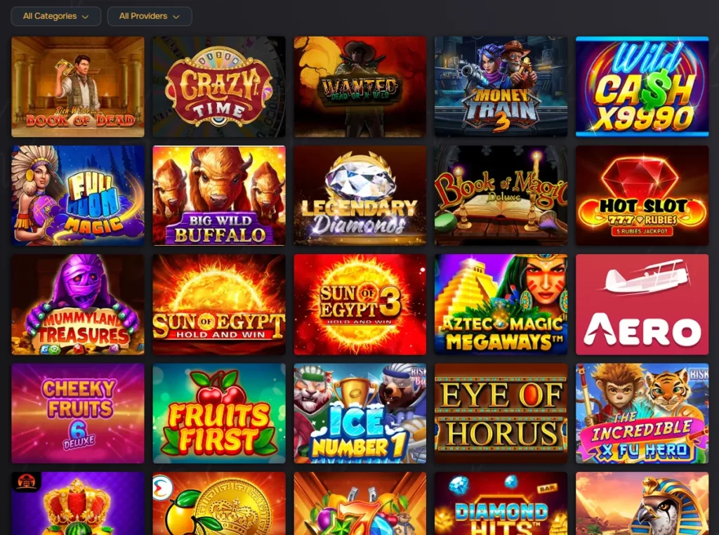 FlashDash Casino Games