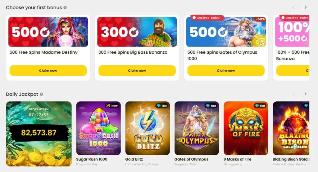 Orozino Casino Bonuses and Promotions