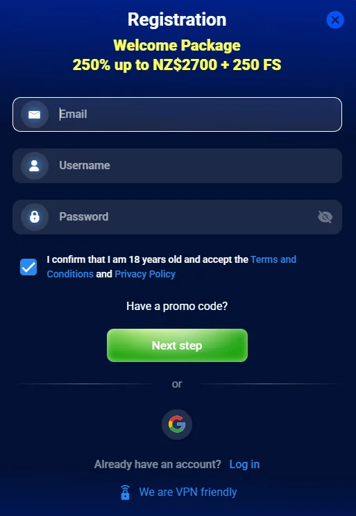 azurslot login