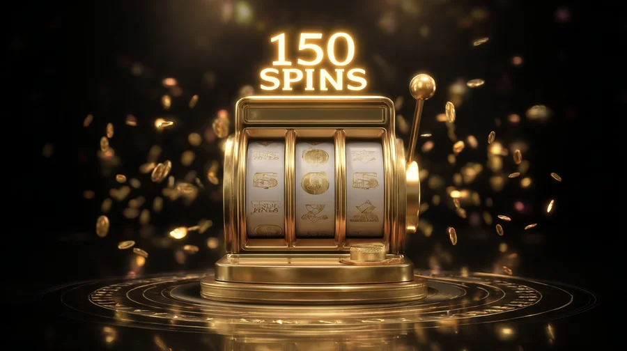 150 free spins for $1