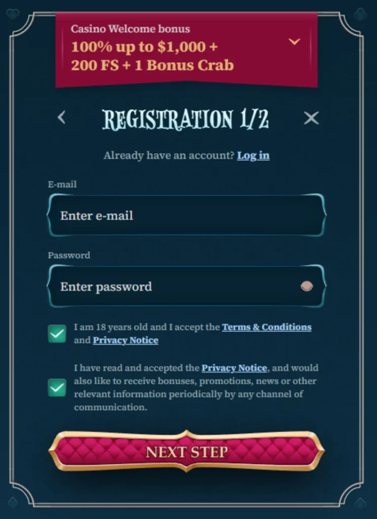 betalice casino login