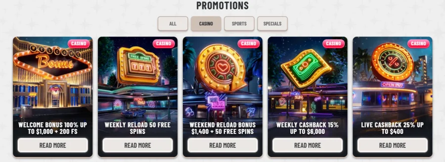 wyns casino bonuses
